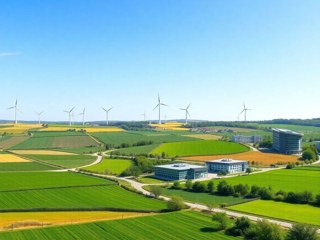 Peisaj sustenabil al dezvoltării economice în România.